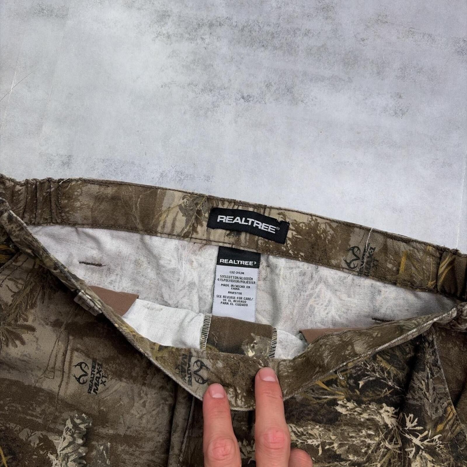 Realtree Y2K Camo Realtree Grunge Baggy Cargo Skater pants Size US 32 / EU 48 - 5 Thumbnail