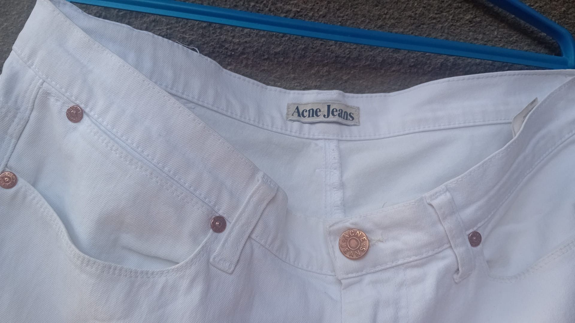 Acne Studios Acne Studios Max White Jeans sz 33x32 Size US 33 - 7 Thumbnail