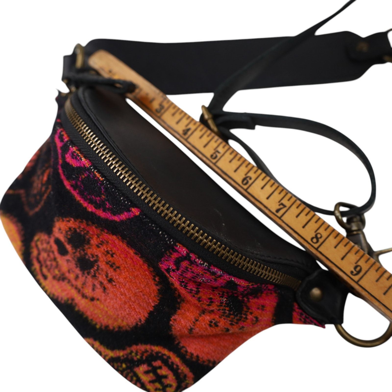 Pendleton × Vintage Vintage Pendleton Sugar Skull Wool Cross Body Bag Size ONE SIZE - 5 Thumbnail