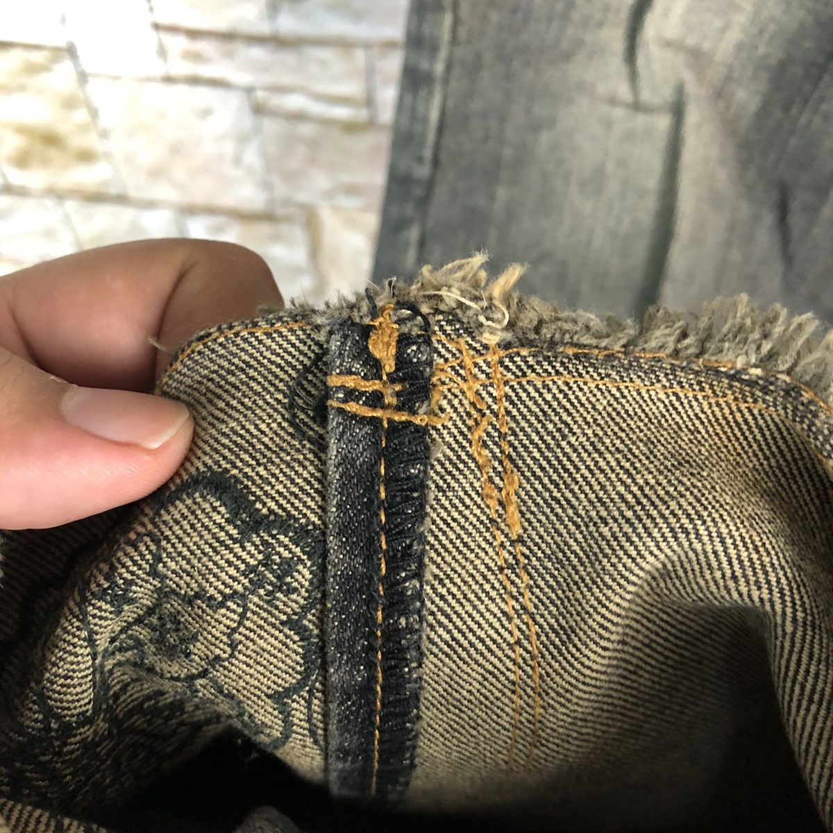 Japanese Brand VivaYou Black ripped distressed Denim Pants #A652 Size 28" / US 6 / IT 42 - 12 Thumbnail