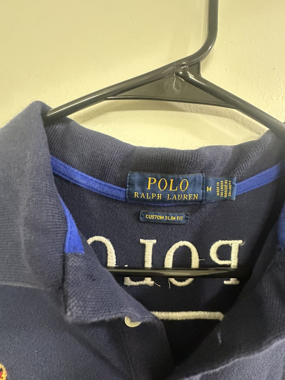 Polo Ralph Lauren Polo Ralph Lauren Men's Shirt Size M Big Pony Crest #3 Size US M / EU 48-50 / 2 - 5 Thumbnail