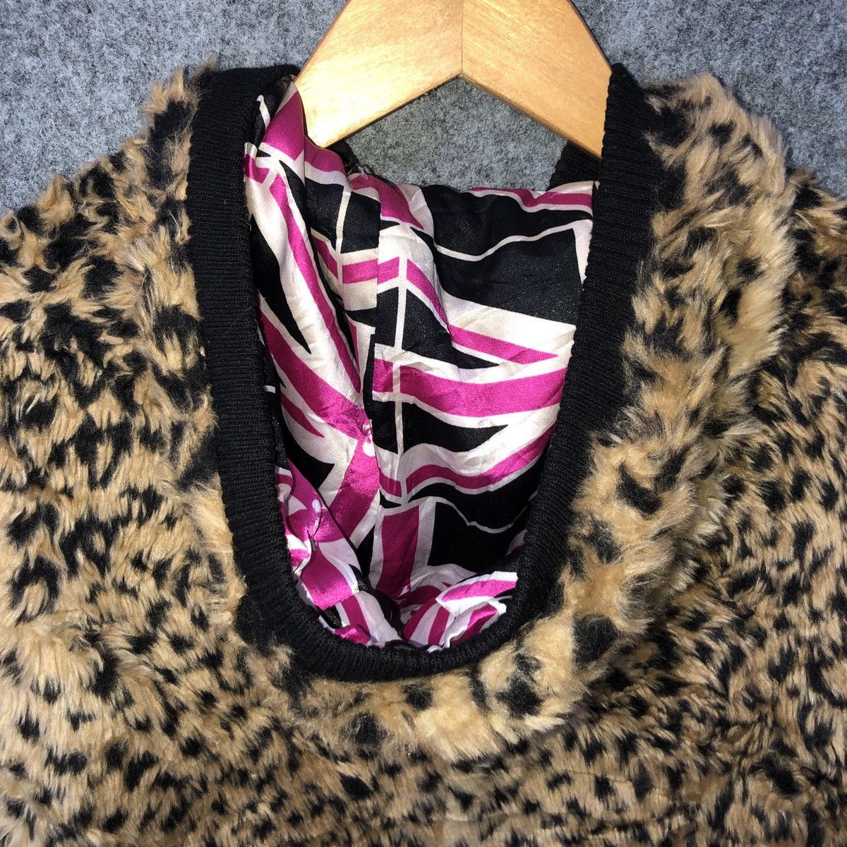 Japanese Brand Super Lovers Fur Hooded Jacket Size US M / EU 48-50 / 2 - 5 Thumbnail