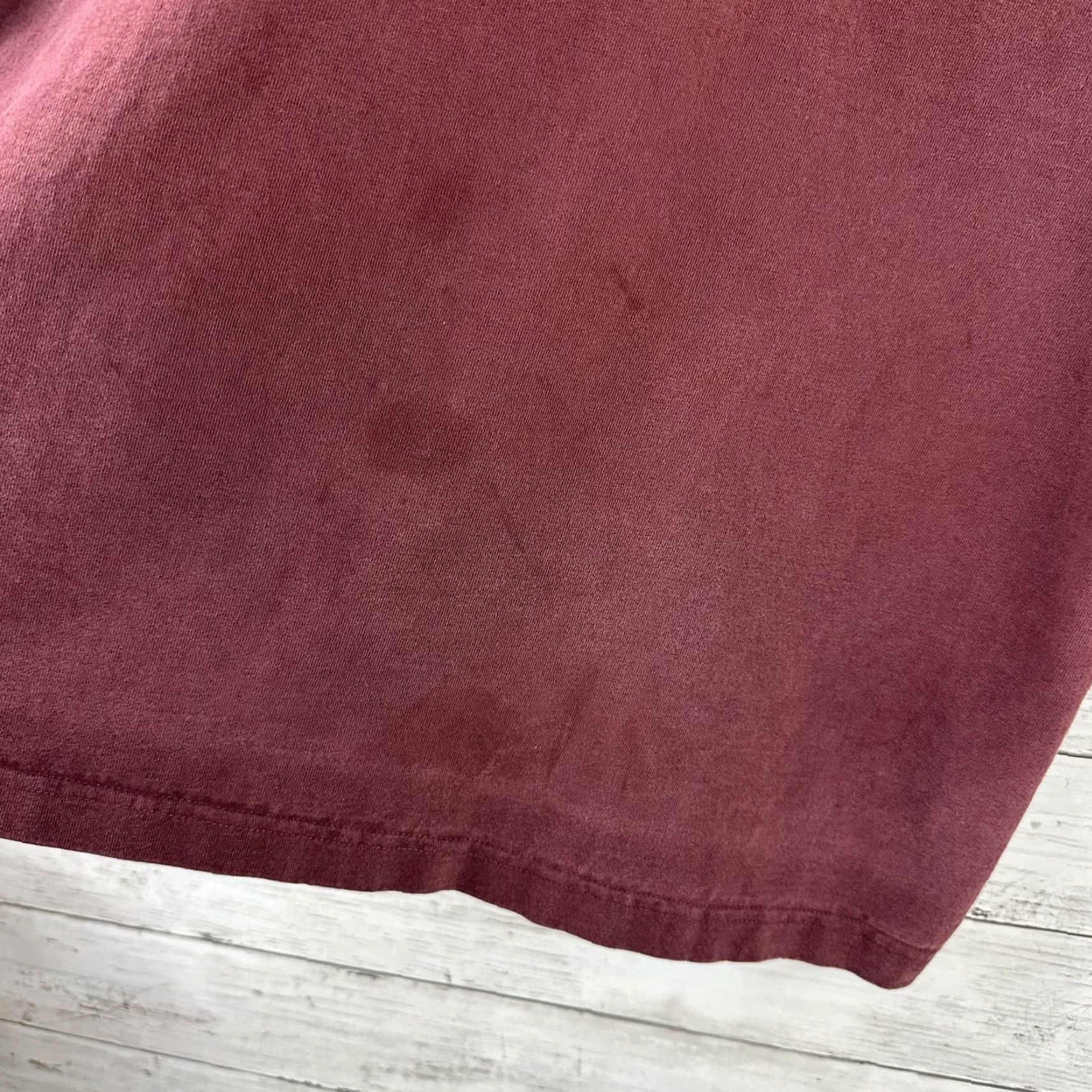 Carhartt Carhartt Men's T-Shirt Large Purple Short Sleeve Logo Pocket Crew Neck Classic Workwear Size US L / EU 52-54 / 3 - 4 Thumbnail
