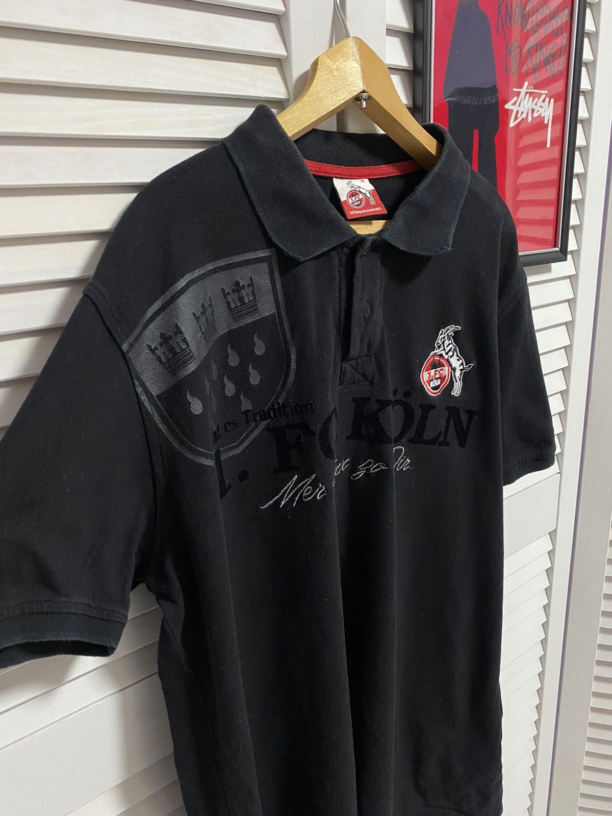 Other Polo Shirt FC Koln Soccer Jersey Football Big Back Logo Size US M / EU 48-50 / 2 - 3 Thumbnail