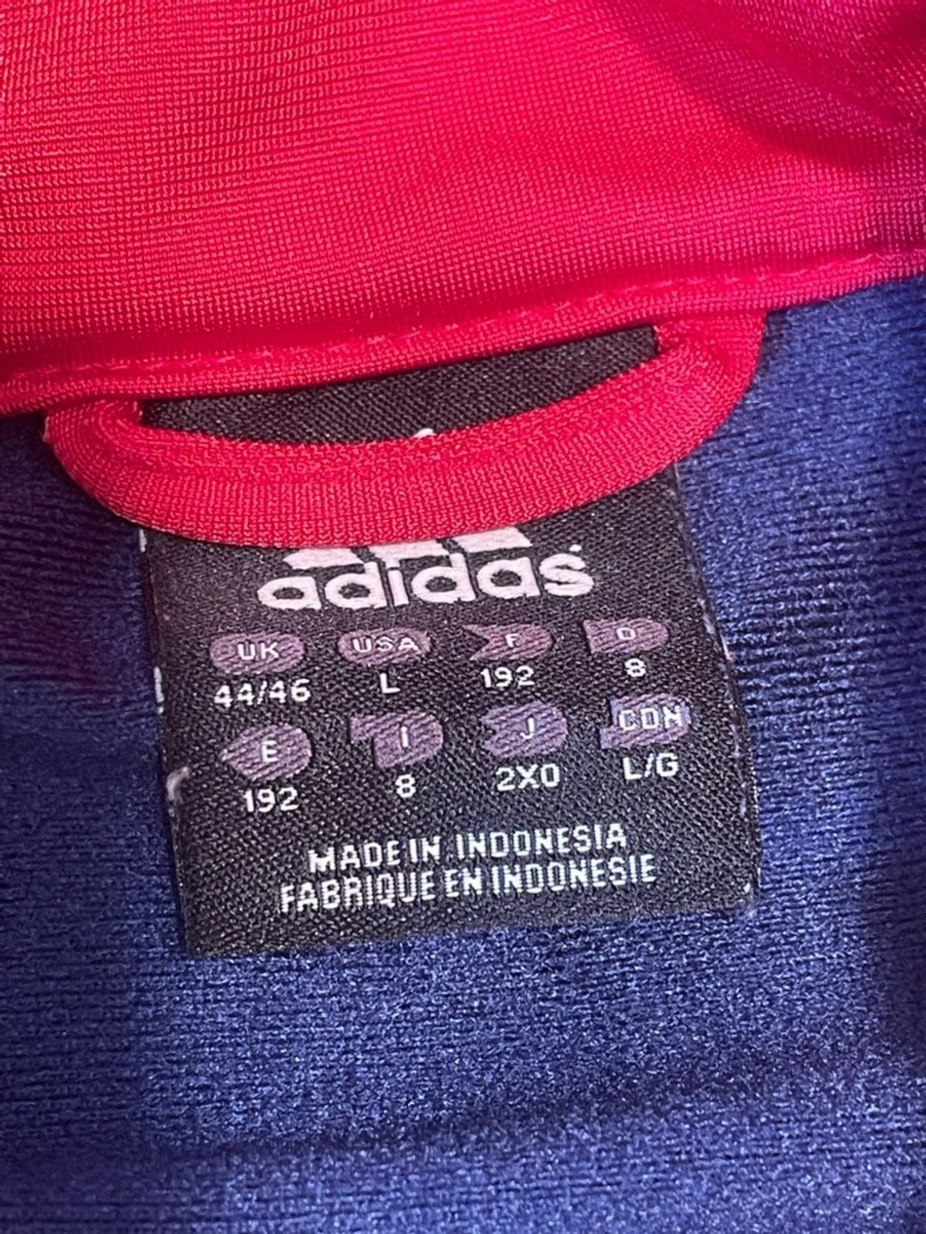 Adidas Adidas Spain RFEF National Team Soccer Track Suit Men's L Size US L / EU 52-54 / 3 - 6 Thumbnail