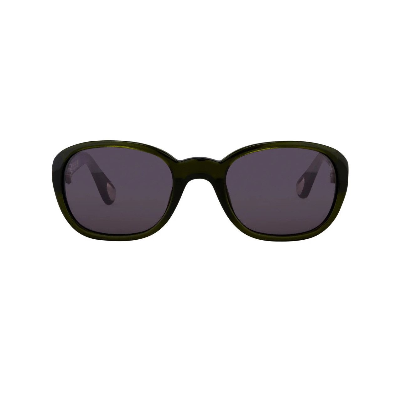 Ann Demeulemeester Ann Demeulemeester Sunglasses Oval Green and Purple Size ONE SIZE - 4 Thumbnail