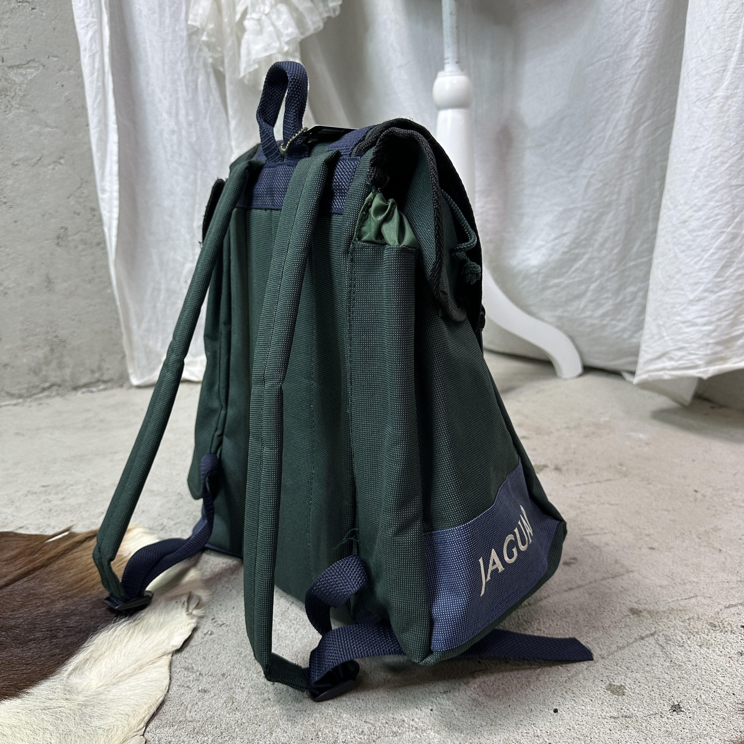 Vintage Vintage Old School Gorpcore Streetwear Jaguar Backpack 90s Size ONE SIZE - 6 Thumbnail