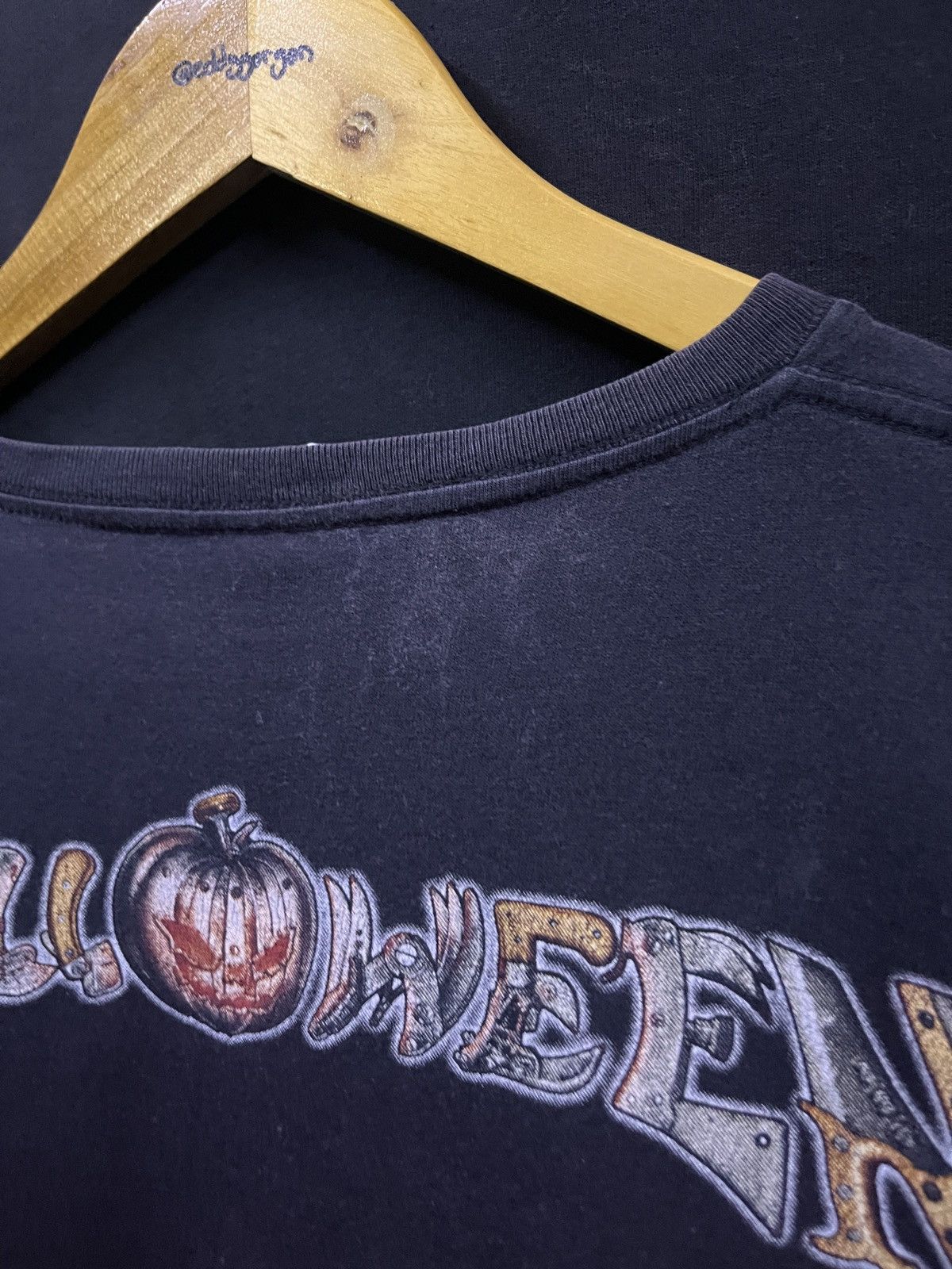Band Tees VINTAGE HELLOWEEN 7 SINNERS PUMPKIN BAND TSHIRT Size US XL / EU 56 / 4 - 6 Thumbnail
