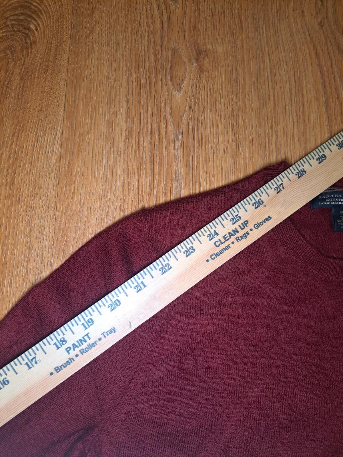 Banana Republic Banana Republican Sweater Womens Medium Red Fine Merino Wool Size M / US 6-8 / IT 42-44 - 6 Thumbnail