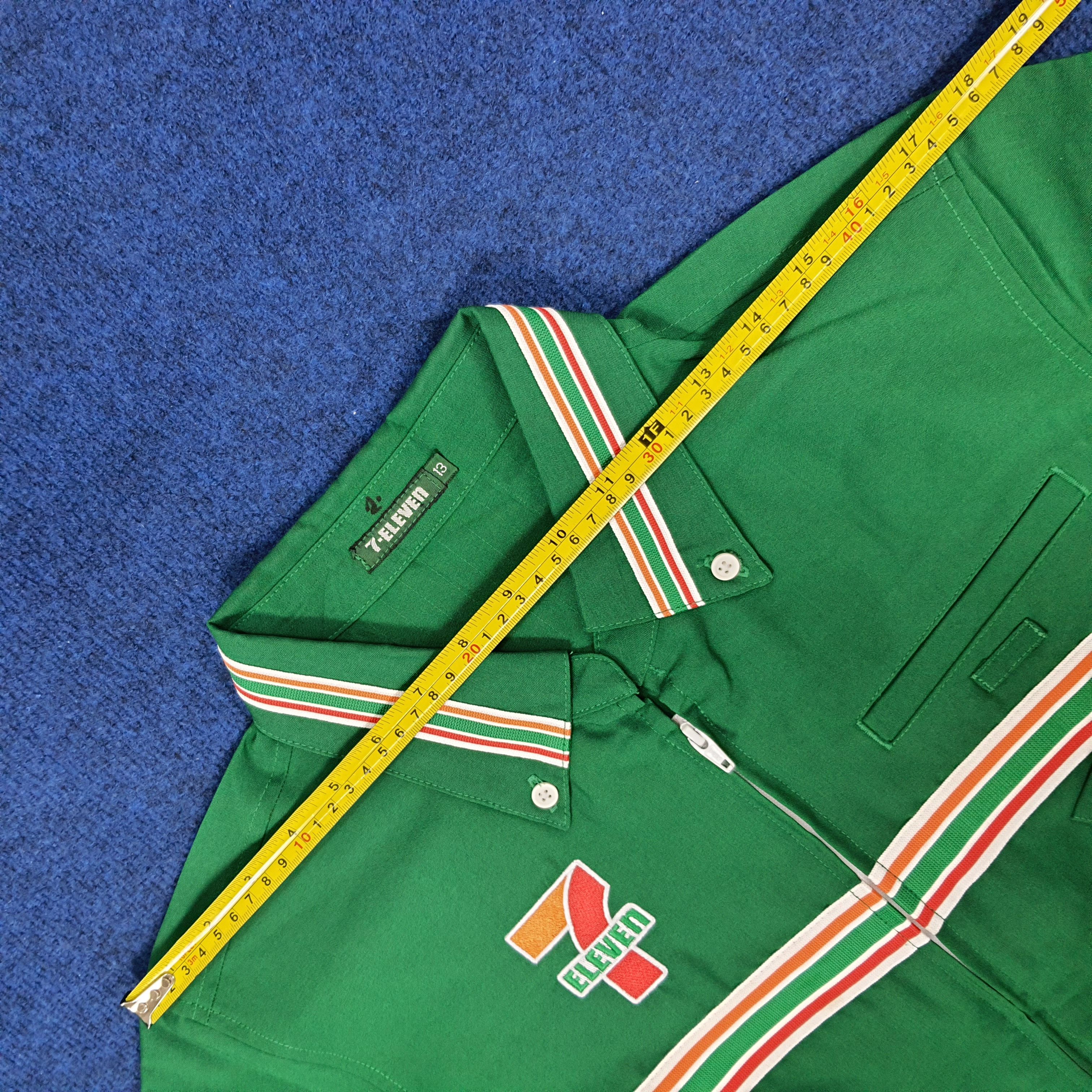 Japanese Brand × Vintage Vintage 7 Eleven Japan Staff Worker Uniform Jacket Size M / US 6-8 / IT 42-44 - 9 Thumbnail