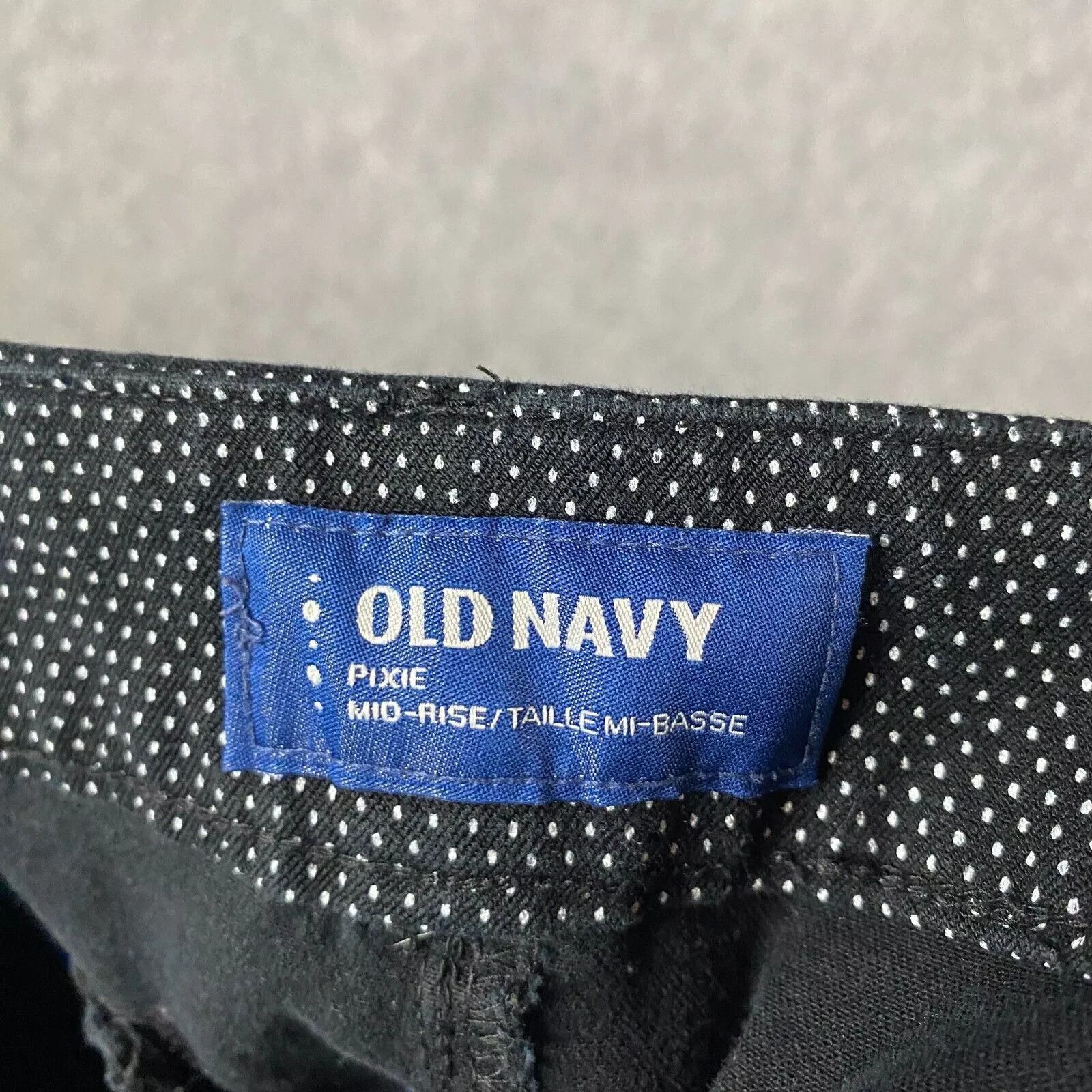 Old Navy Old Navy Pants Women's 10 Regular Pixie Stretch Polka Dots Size 32" / US 10 / IT 46 - 7 Thumbnail