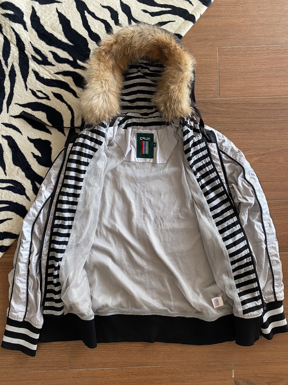 If Six Was Nine × Japanese Brand × KMRii Crux Fur Hoodie Poem Japanese Brand Size US M / EU 48-50 / 2 - 4 Thumbnail