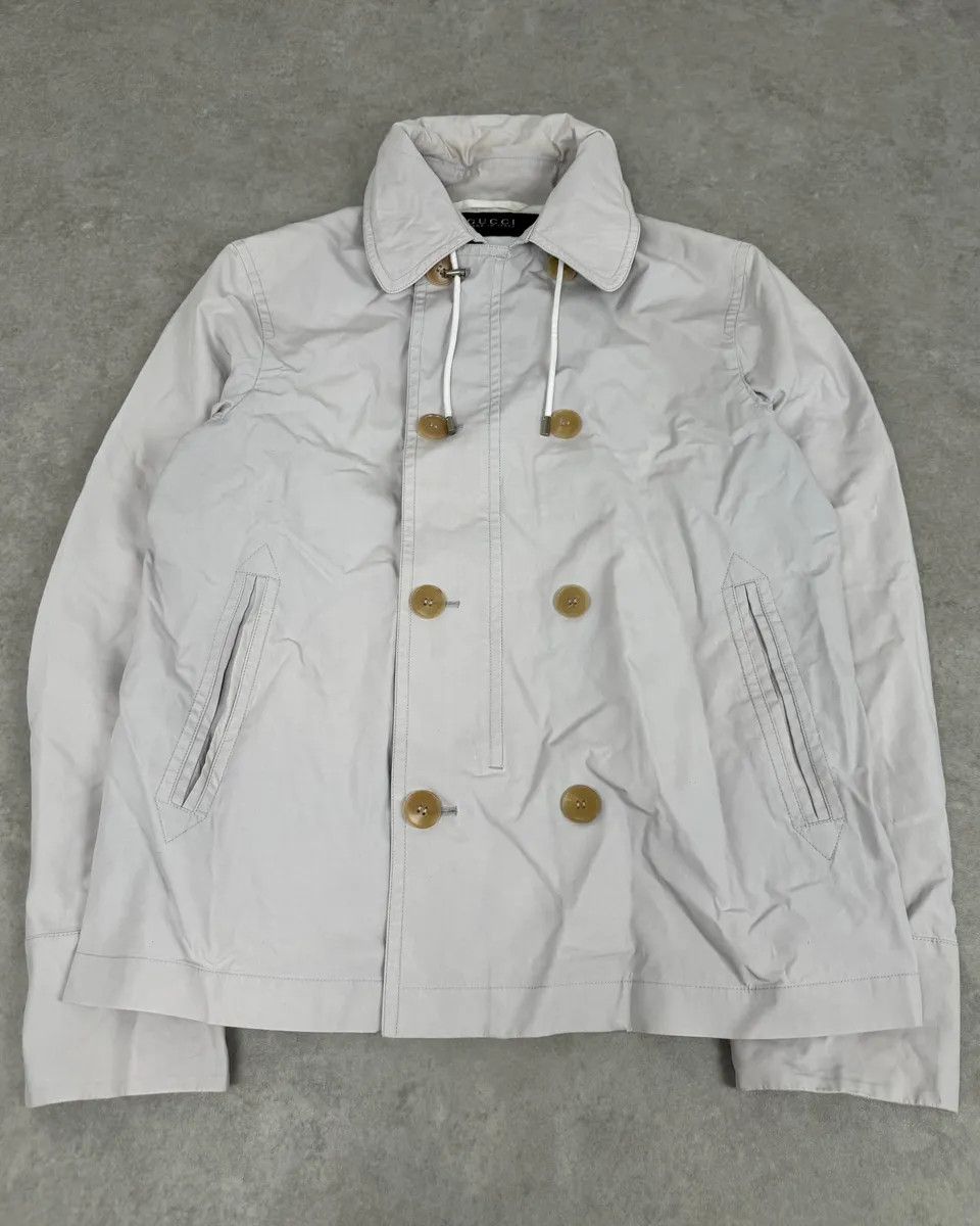 Gucci SS2014 Gucci White Light Rain Classy Jacket Size US M / EU 48-50 / 2 - 1 Thumbnail