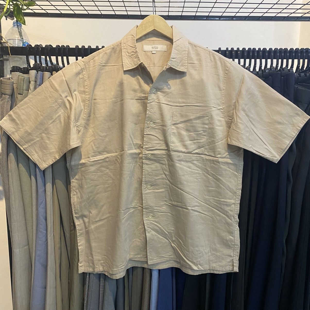 Japanese Brand Rosso by urban research japan open collar shirt Size US L / EU 52-54 / 3 - 3 Thumbnail