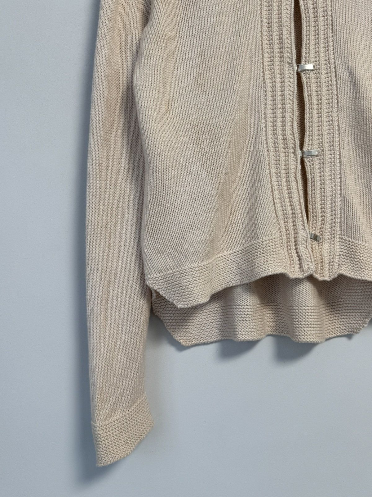 Max Mara × Vintage Max Mara Vintage Women’s cardigan Y2K style wool Size S / US 4 / IT 40 - 4 Thumbnail