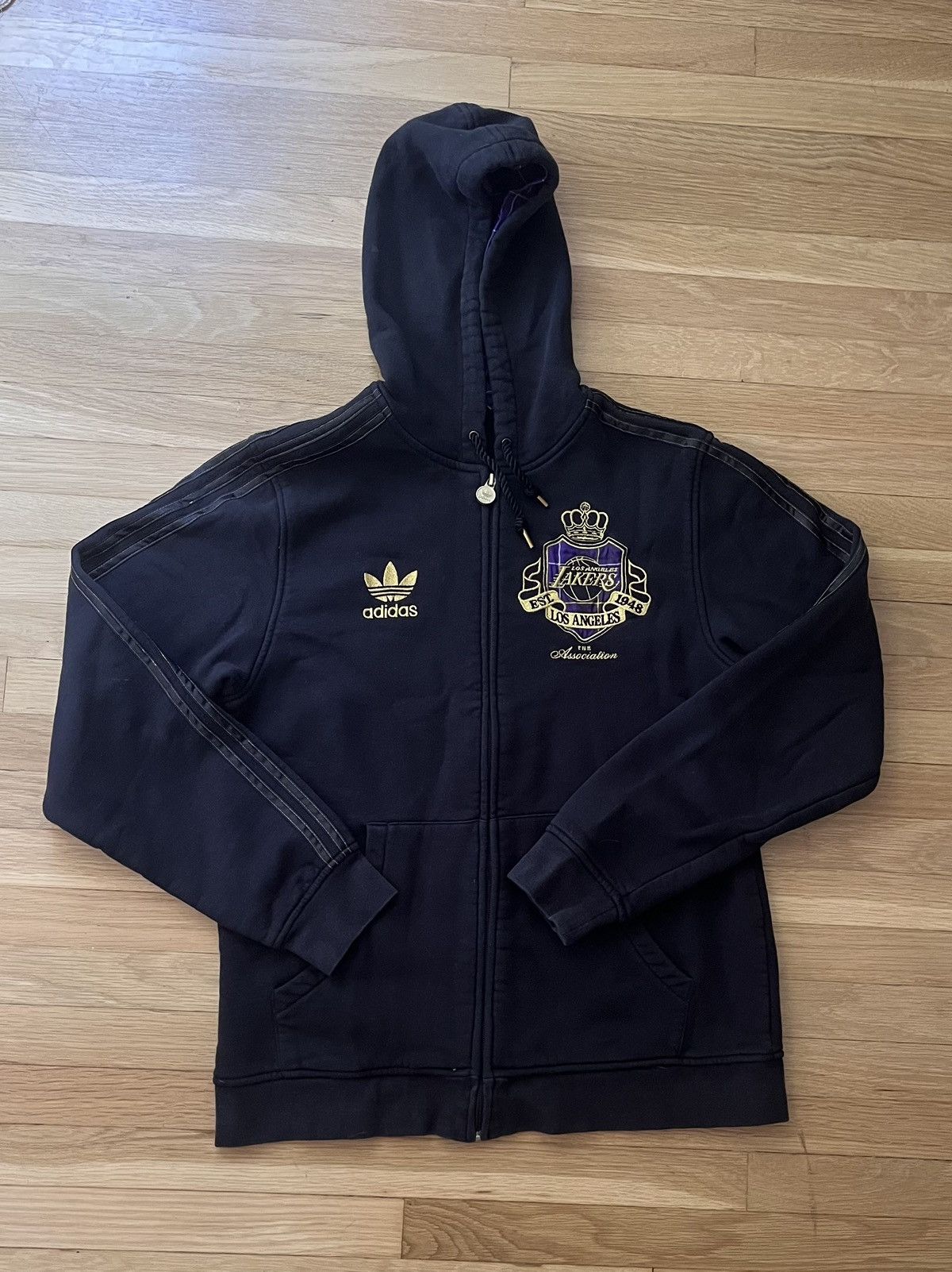 Vintage Adidas “LA Lakers The Association” Hoodie