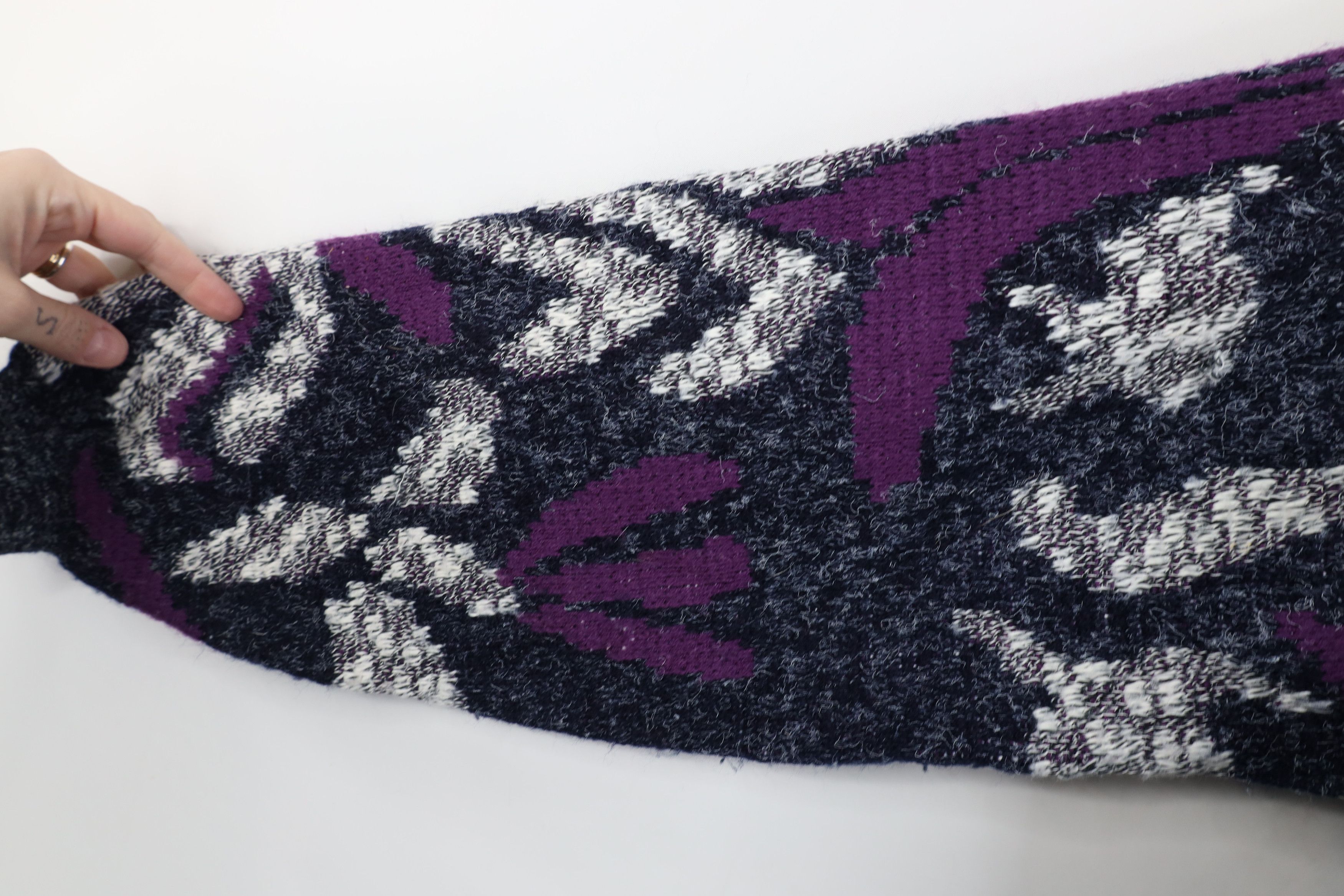Vintage Vintage 90s Coogi Style Abstract Geometric Knit Sweater Size US M / EU 48-50 / 2 - 5 Thumbnail