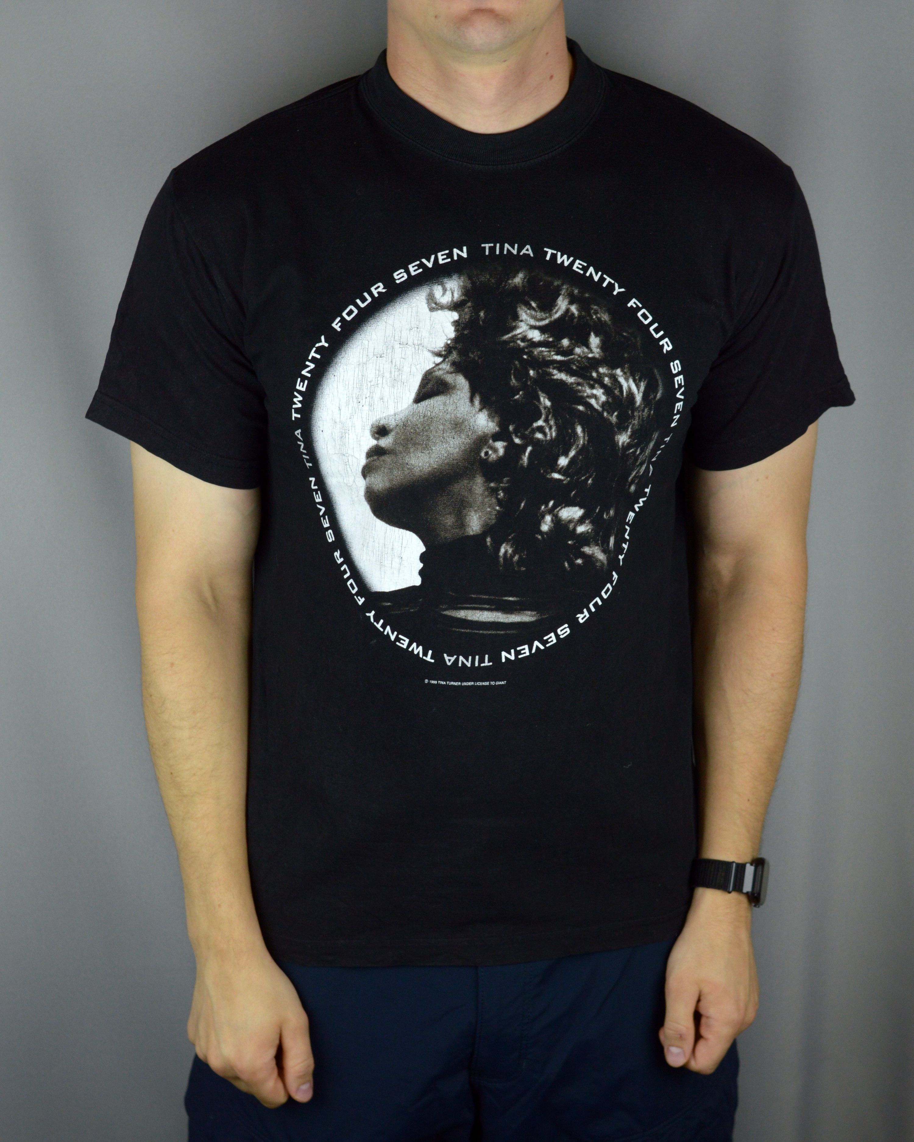 Vintage VINTAGE Tina Turner Twenty Four Seven Tour Tee | Grailed