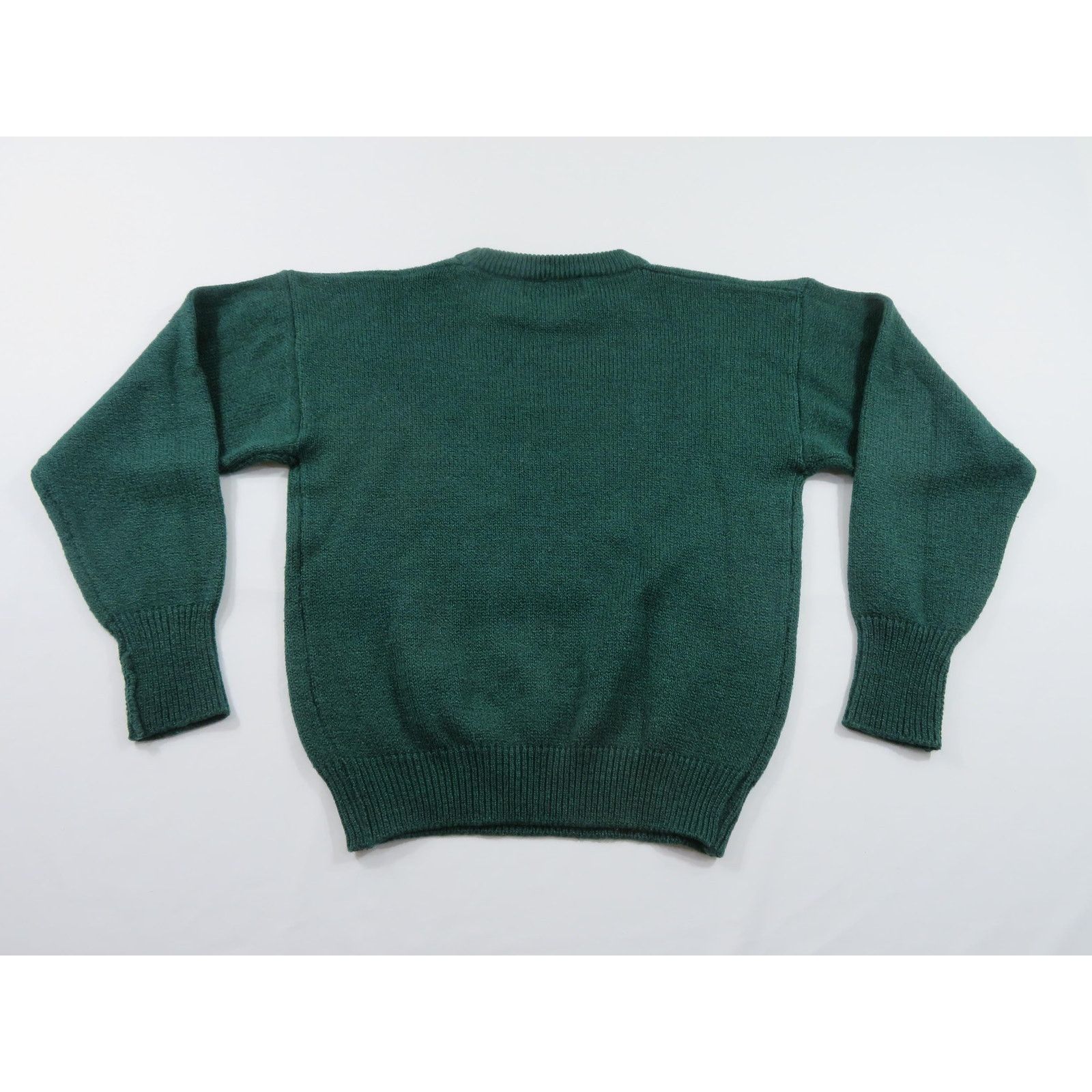 Bugle Boy Bugle Boy Knit Embroidered Green Sweater Sz M 1990s Size US M / EU 48-50 / 2 - 3 Thumbnail