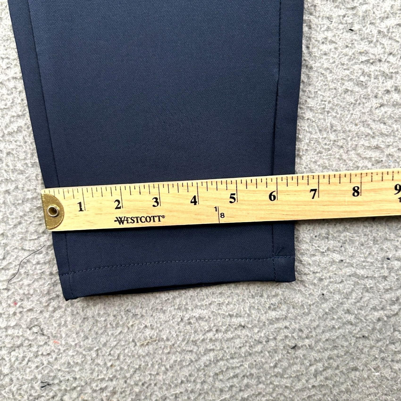Vintage Day Age Men Performance Chino Pants 30X30 Slim Fit Stretch Navy Blue Pocket Size US 30 / EU 46 - 7 Thumbnail