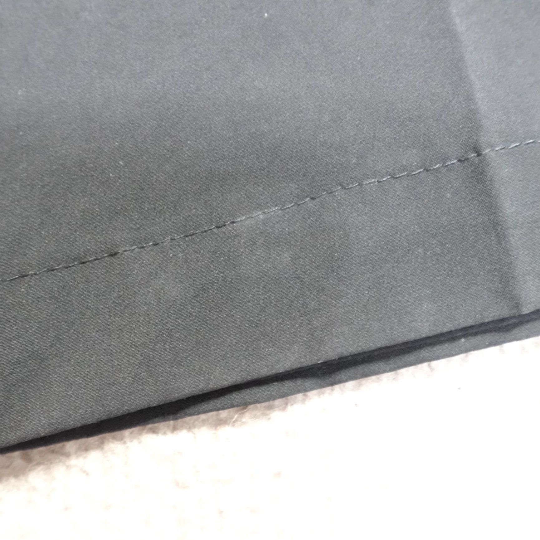 J.Lindeberg VINTAGE J.Lindeberg Pants 33 x 34 Black Men's Regular Flat Front Polyester Blend Chino Straight Inseam 34 USA 90s Mens Size US 33 - 4 Thumbnail