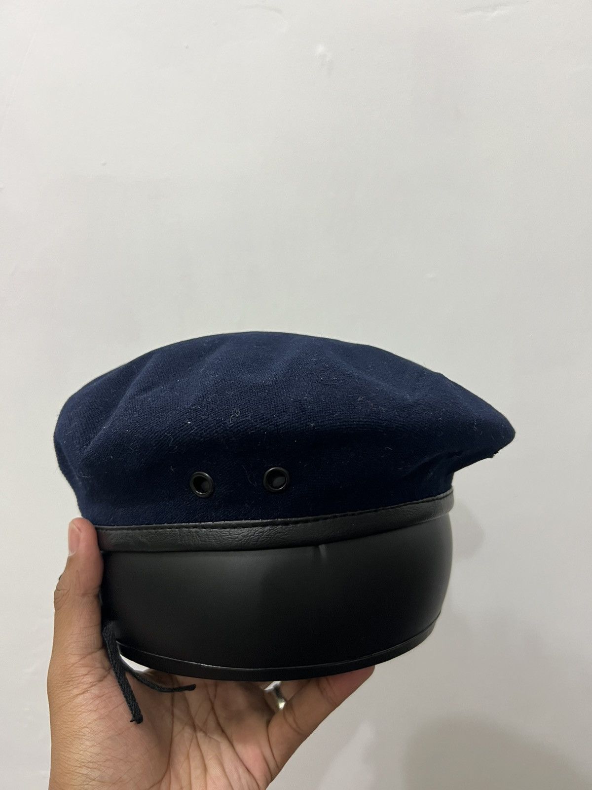 Barrett Top Beret Wool Indigo Vintage Size ONE SIZE - 6 Thumbnail