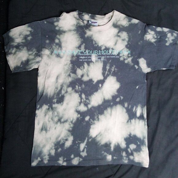 Band Tees × Vintage Vintage Garbage Shut Your Mouth Tie Dye T-Shirt Size US M / EU 48-50 / 2 - 2 Thumbnail