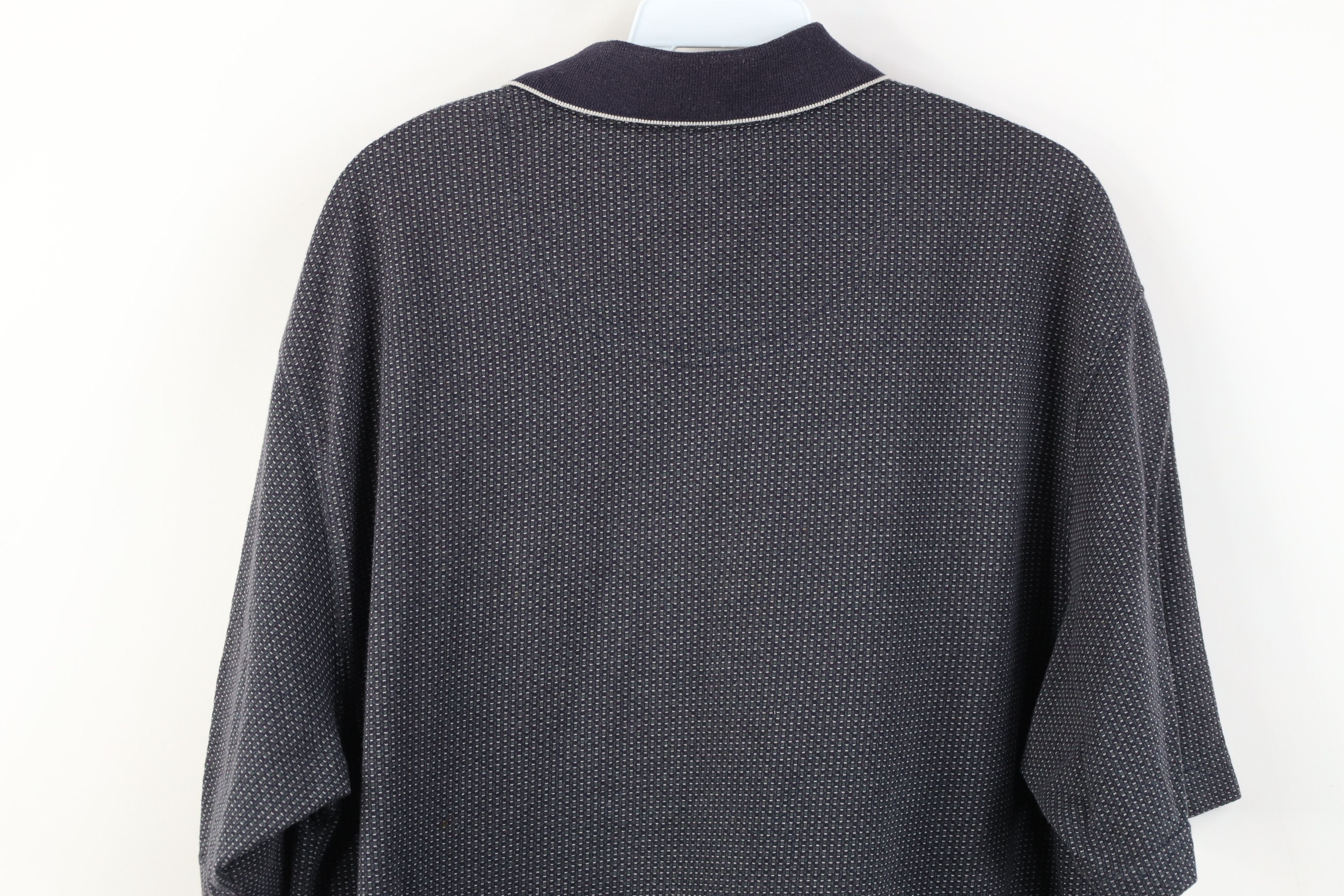 Vintage Vintage 90s Streetwear Knit Collared Golf Polo Shirt Size US L / EU 52-54 / 3 - 11 Thumbnail