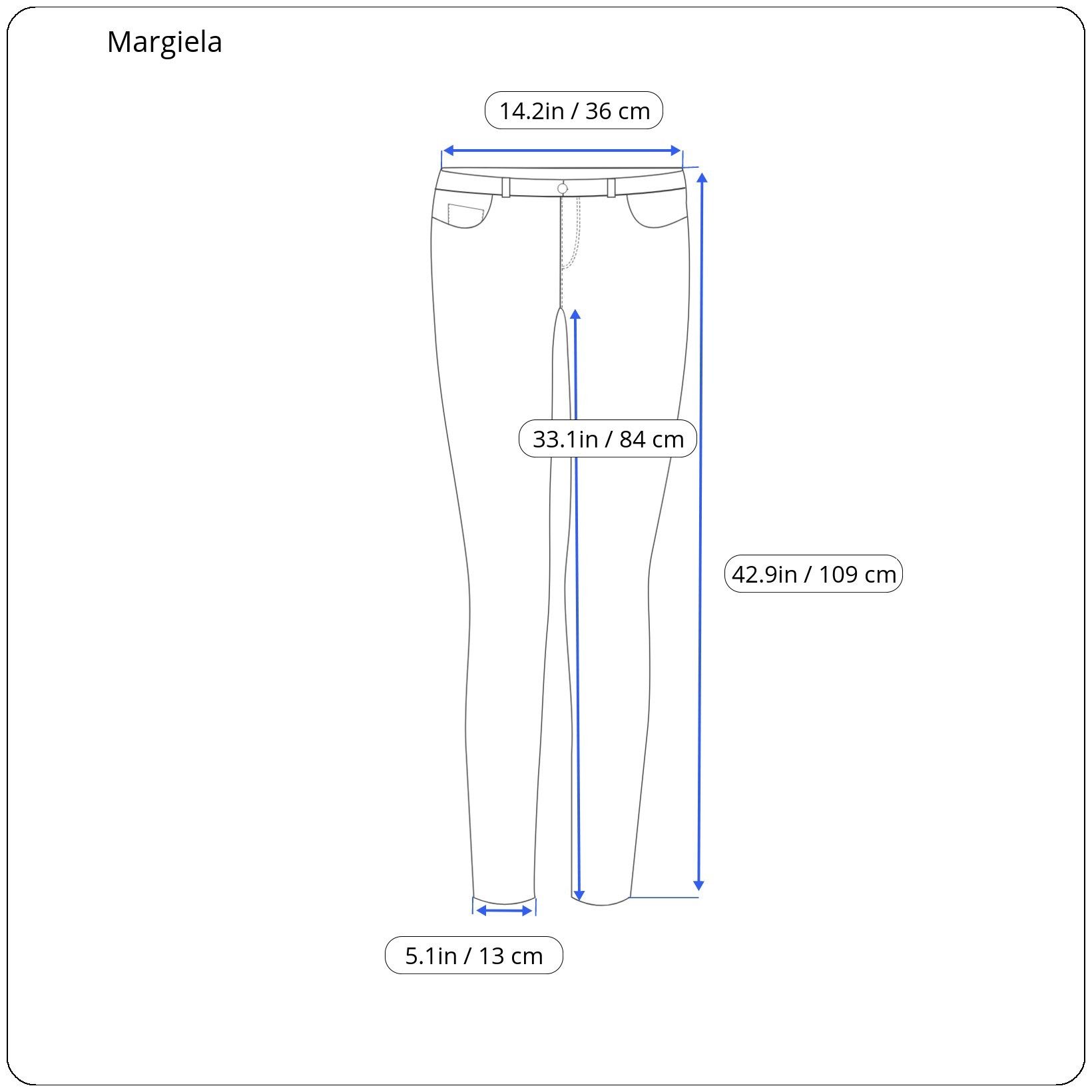 Maison Margiela ⚡️QUICK SALE⚡️2015 Margiela MM6 Black Skinny Denim Jeans Size 28" / US 6 / IT 42 - 7 Thumbnail