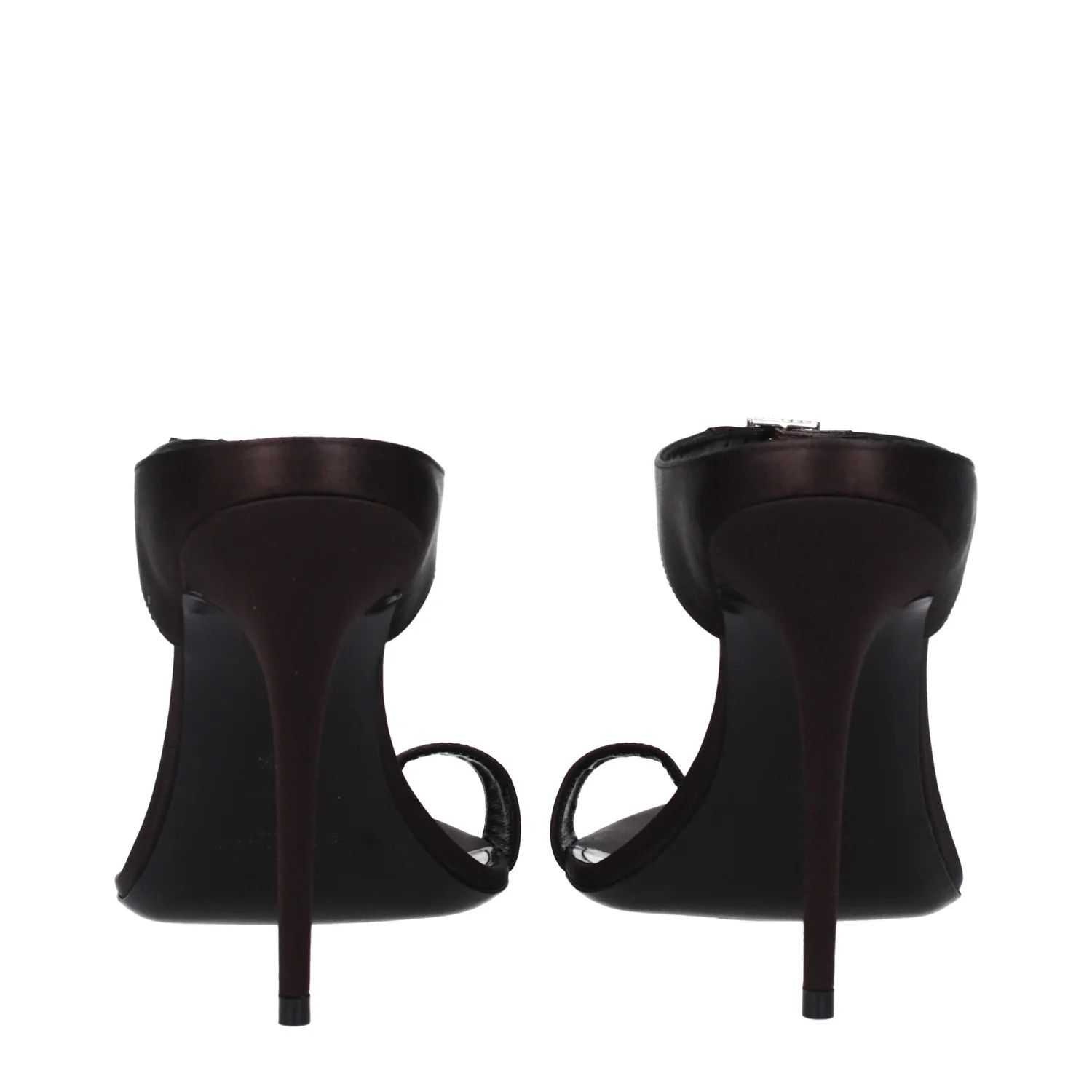 Saint Laurent Paris ob1o1e1124 Satin Flip Flops in Brown Size US 8.5 / IT 38.5 - 5 Thumbnail