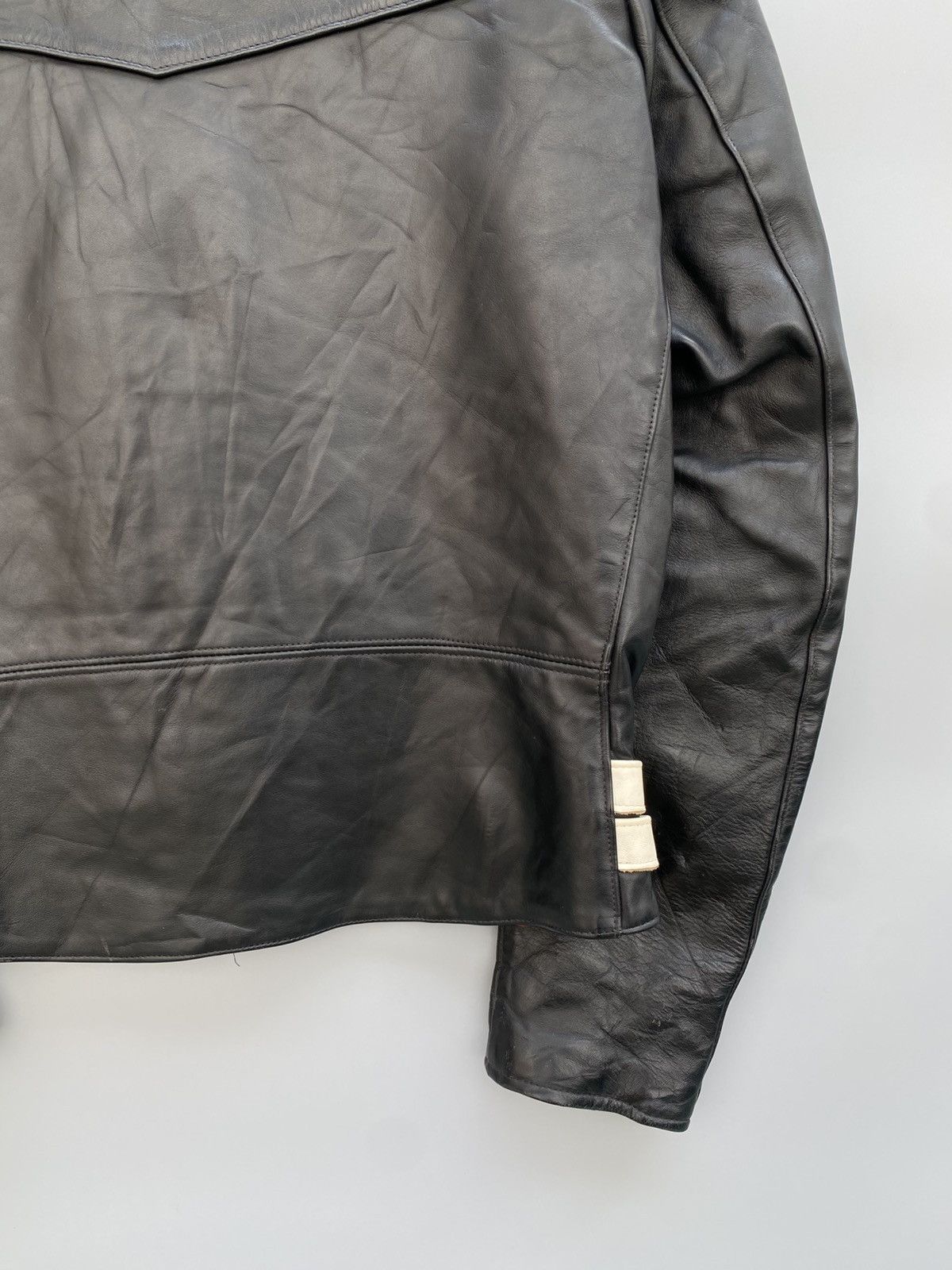 Vintage Triple 6- 666- Double Rider Leather Jacket Size US S / EU 44-46 / 1 - 13 Thumbnail