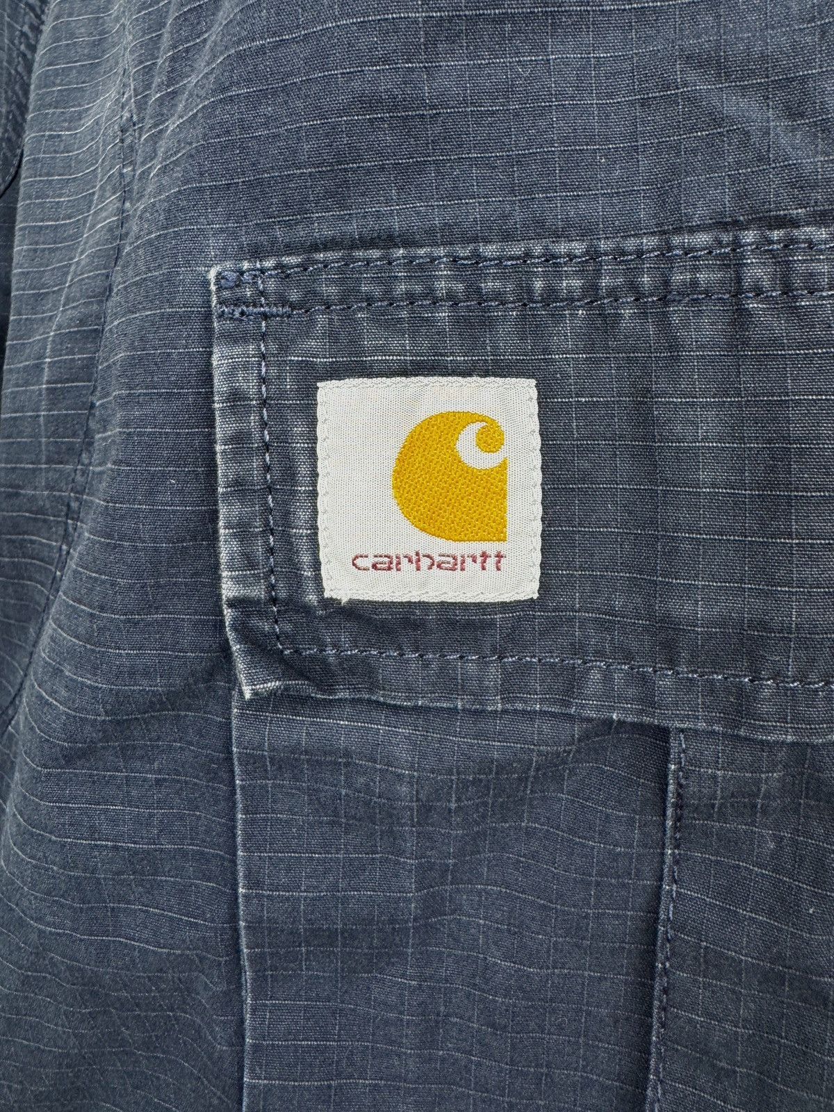 Carhartt Wip Carhartt WIP Dark Blue Regular Cargo Shorts Size US 31 - 8 Thumbnail