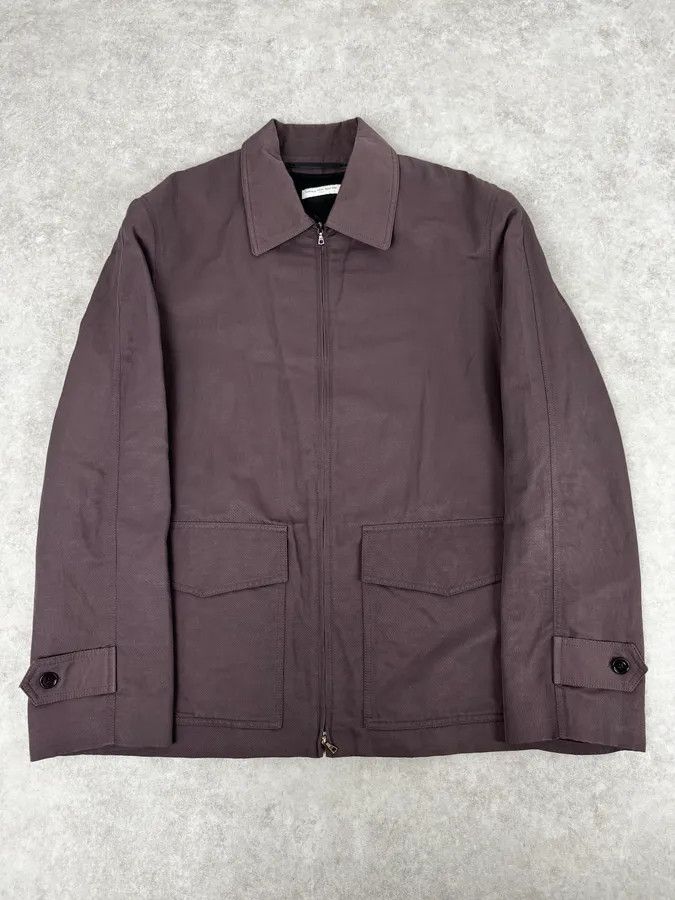 Dries Van Noten Dries Van Noten Brown Minimalist Zip-up Jacket Size US M / EU 48-50 / 2 - 1 Thumbnail