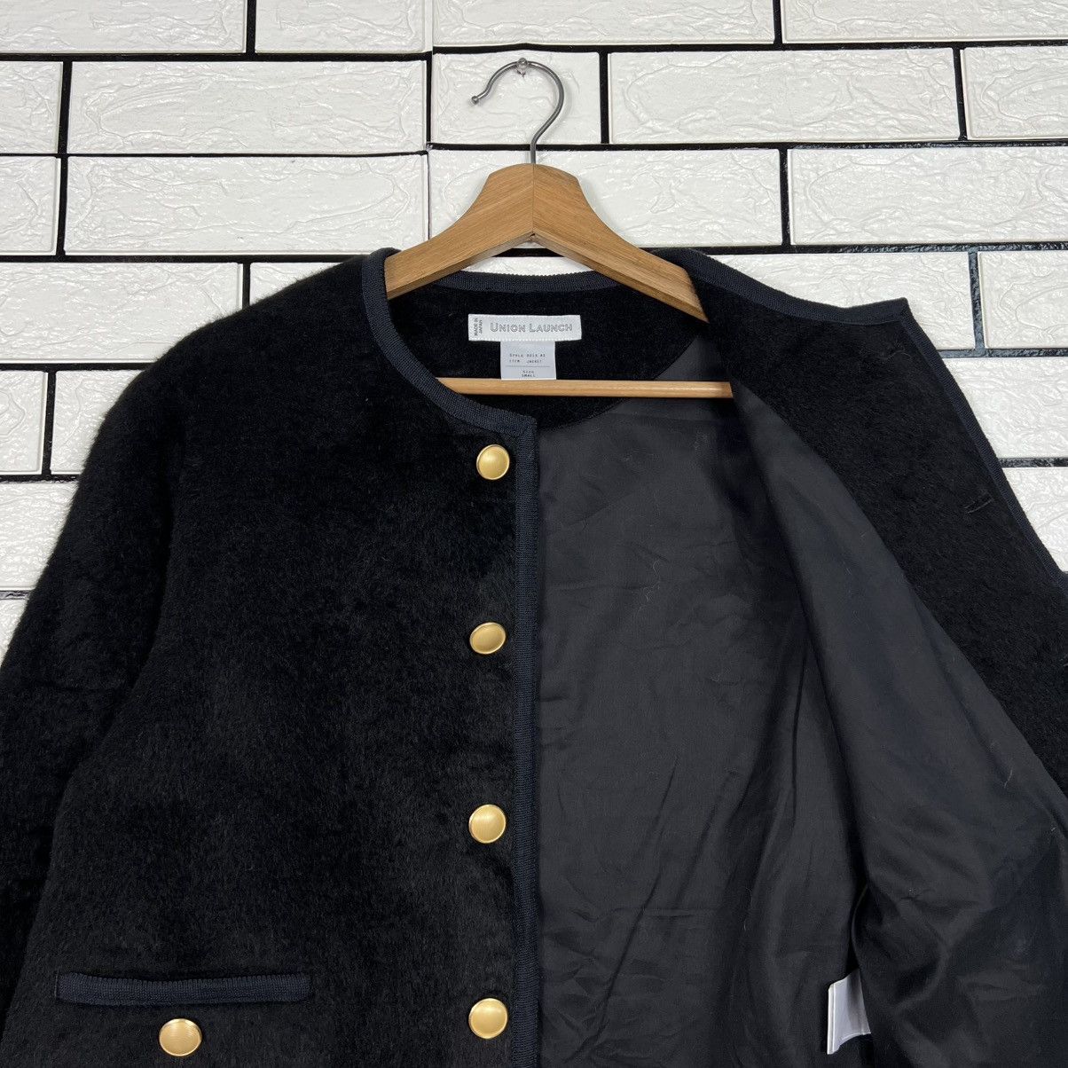 Japanese Brand UNION LAUNCH Golden Button Jacket Made in Japan #4052-C184 Size S / US 4 / IT 40 - 9 Thumbnail