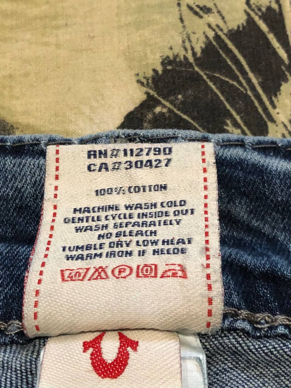 True Religion Vintage Y2k True Religion Big Logo Jeans Size 32" / US 10 / IT 46 - 4 Thumbnail