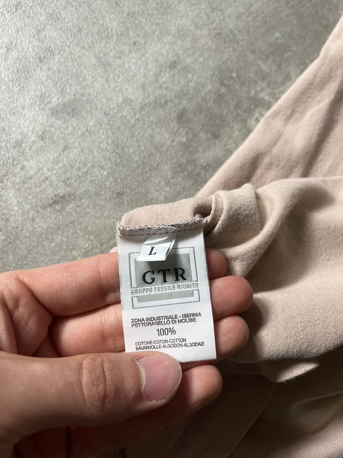 Helmut Lang Archival Helmut Lang 1997 Maria T-shirt beige Size US M / EU 48-50 / 2 - 9 Thumbnail