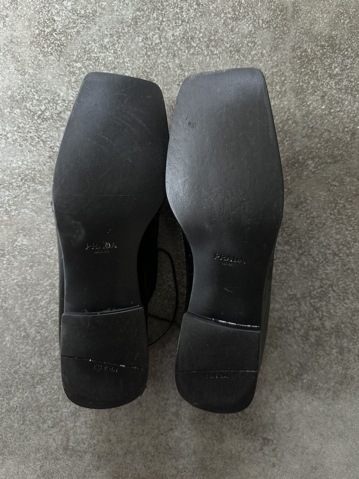 Prada Derby in Shiny Black Size US 6 / IT 36 - 3 Thumbnail