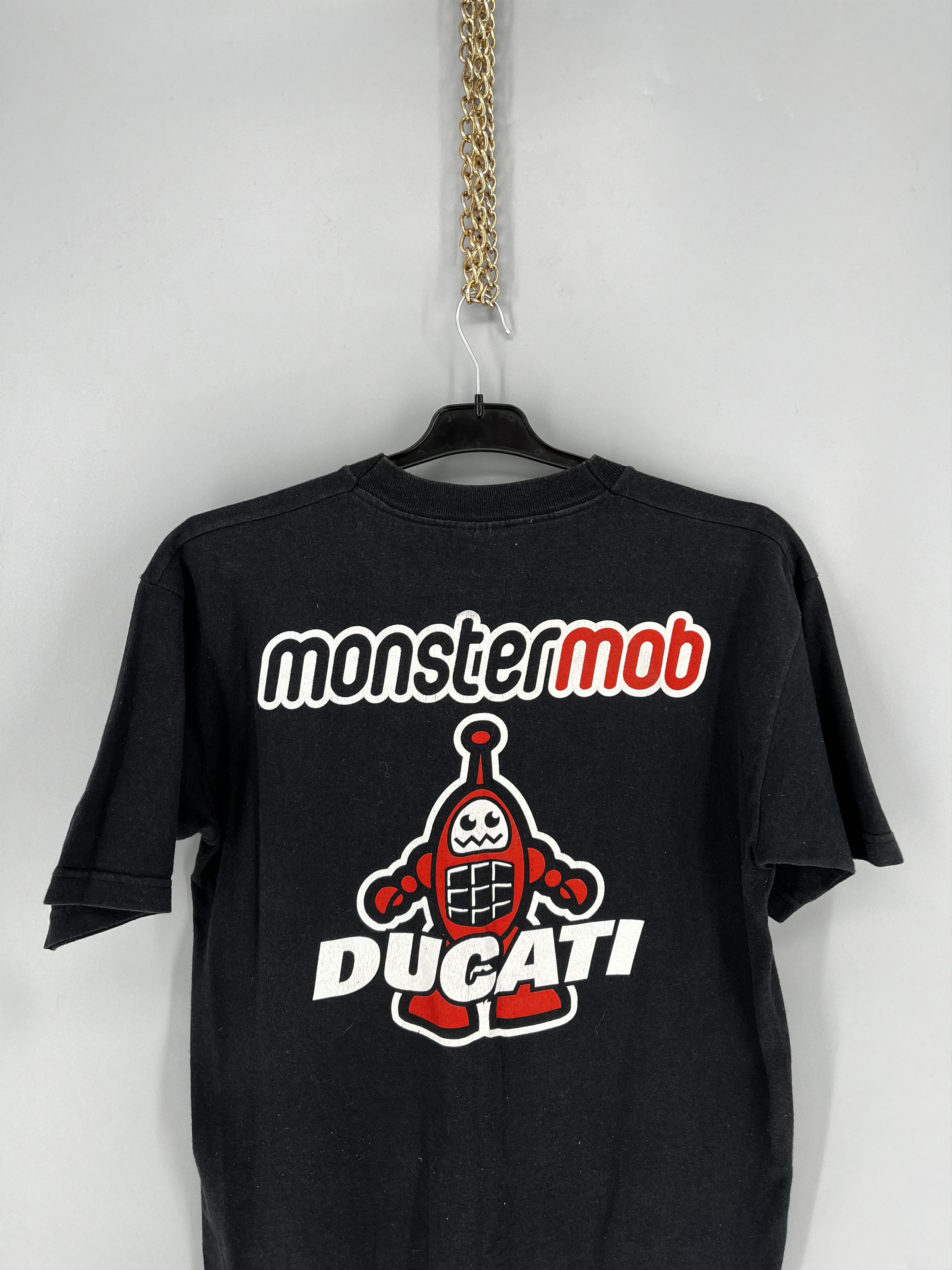 Ducati Vintage Ducati Steve Hislop Monster Mob UK Superbike RacingM Size US M / EU 48-50 / 2 - 10 Thumbnail