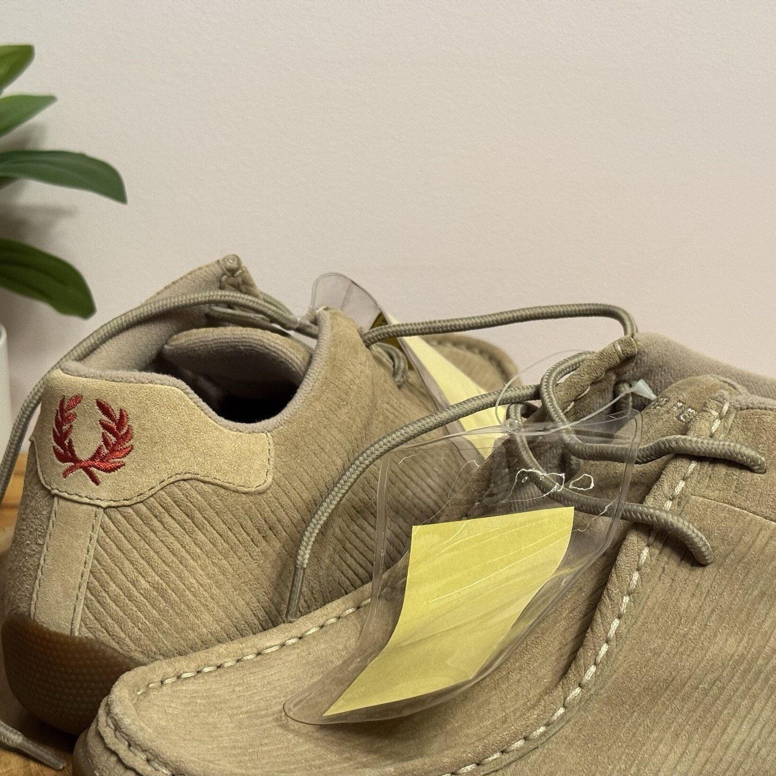 Fred Perry Fred Perry Clearcut Suede Shoes Sand Beige Men’s Size 8 Size US 8 / EU 41 - 5 Thumbnail