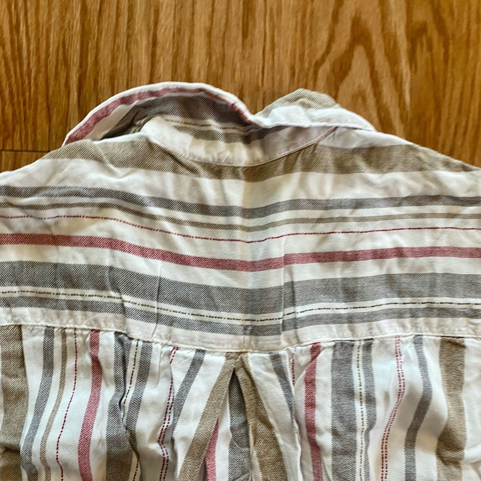 Other Japana Striped White Button-up Shirt Dress Womens Small Size S / US 4 / IT 40 - 12 Thumbnail