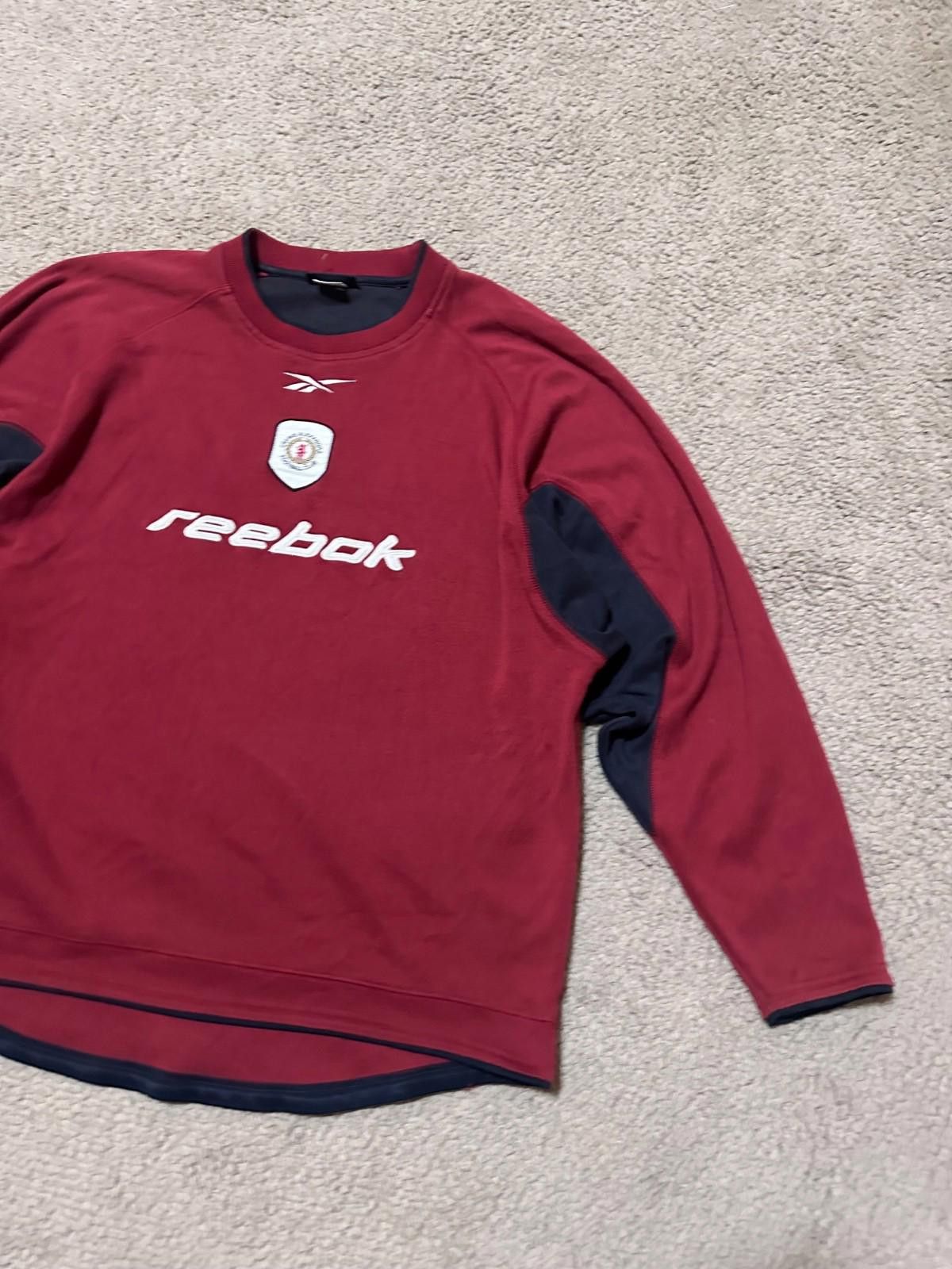 Reebok Crewe Alexandra Football SweatShirt Training Rare Jersey S Size US S / EU 44-46 / 1 - 4 Thumbnail