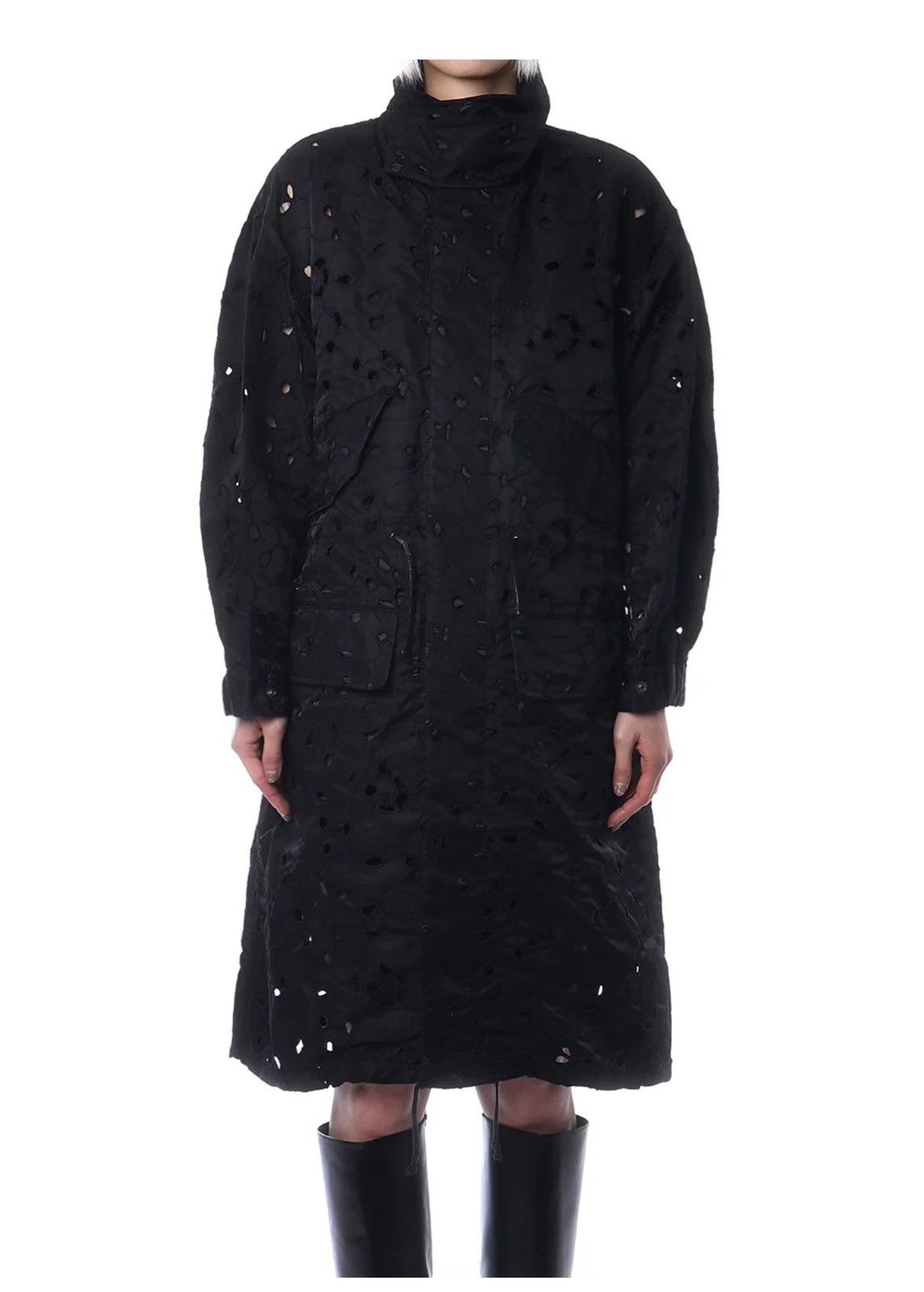 Toga Pulla Toga Pulla Nylon Twill Embroidery Coat Size XS / US 0-2 / IT 36-38 - 1 Thumbnail