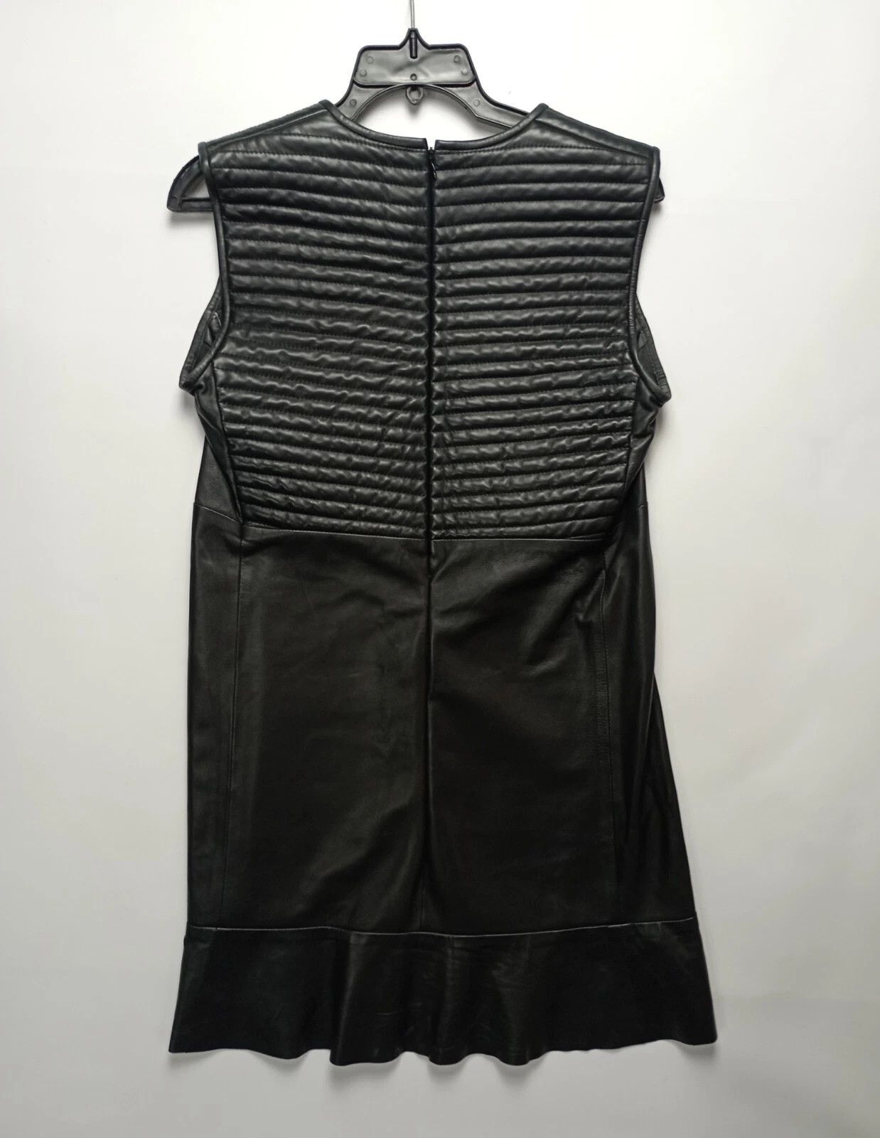 Balenciaga Balenciaga Paris Rare Women’s Leather Midi Dress Black Size S / US 4 / IT 40 - 10 Thumbnail