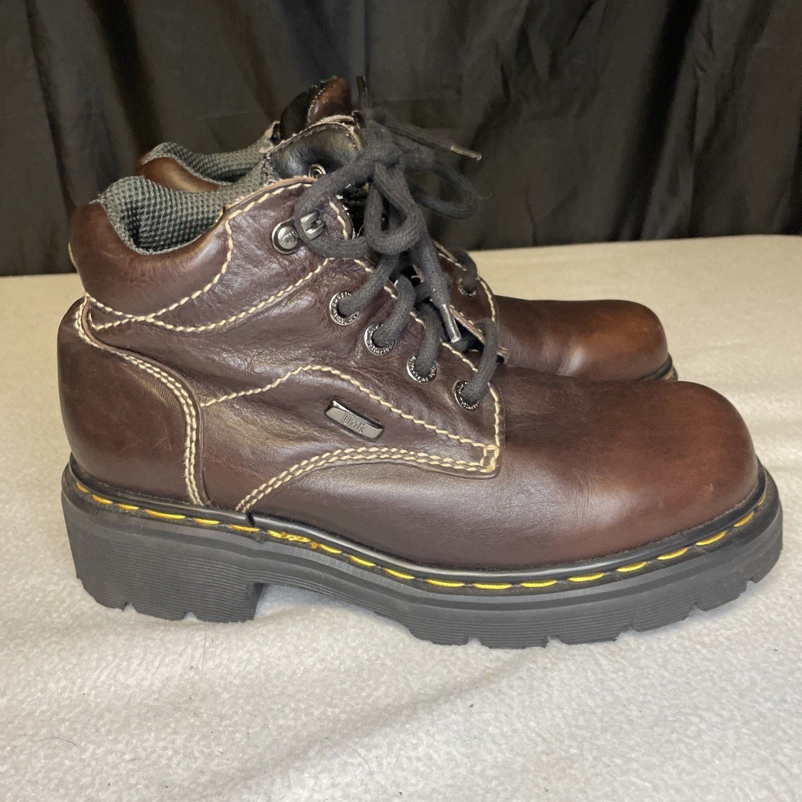 Dr. Martens Vtg Dr. Martens 9271 Made in England Brown Leather Boot UK 7 Size US 8 / EU 41 - 4 Thumbnail