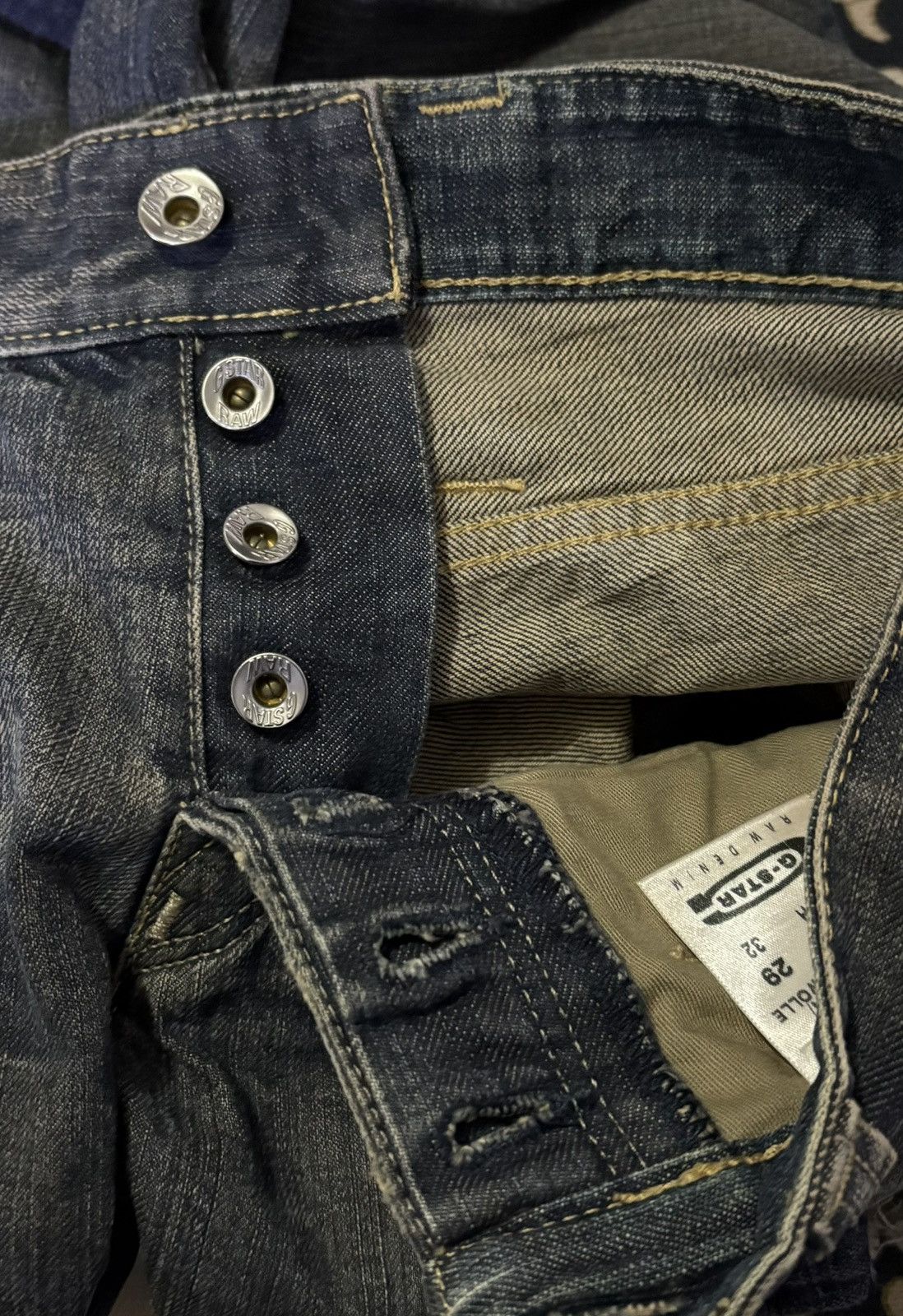 Designer × G-Star 🔥Flare🔥🔥G-STAR RAW Multipocket Distressed Flare Denim Size US 30 / EU 46 - 8 Thumbnail