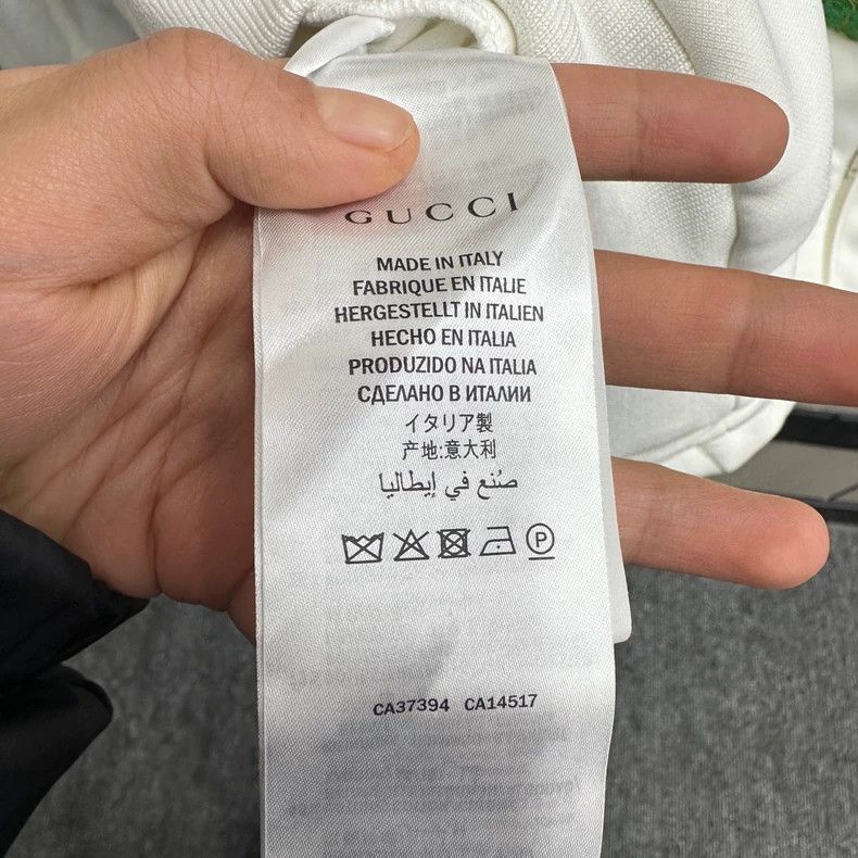 Gucci Gucci String label white and green jacket 2504-Nextarrow Size US M / EU 48-50 / 2 - 4 Thumbnail