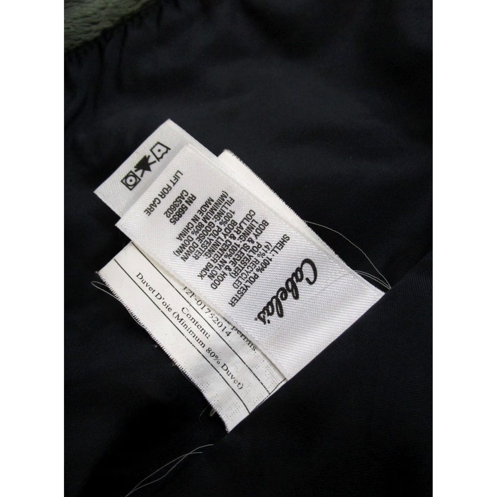 Vintage Cabela's Down Puffer Jacket Womens M Hooded Green Black READ Jacket Puffer Winter Outdoor Womens 90s Size M / US 6-8 / IT 42-44 - 6 Thumbnail