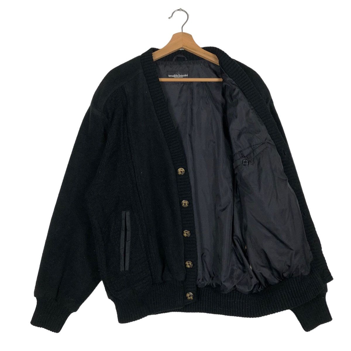 Japanese Brand Vintage Cardigan Bomber Jacket Arnaldo Bassini Navajo Aztec Size US M / EU 48-50 / 2 - 9 Thumbnail