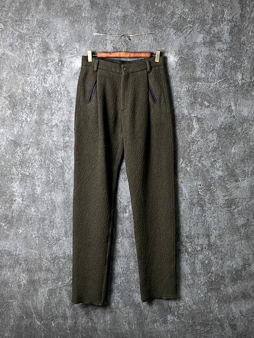 Armani Armani Casual Green Casual Pants 32 Men Size US 32 / EU 48 - 1 Thumbnail