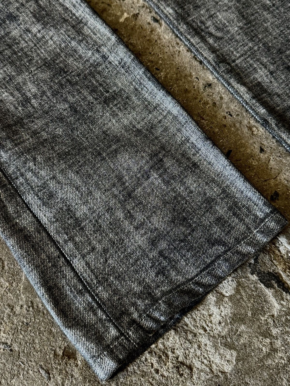 Dior Dior - Hedi Slimane - AW06 - Radioactive Silver Denim Jeans Size US 30 / EU 46 - 6 Thumbnail